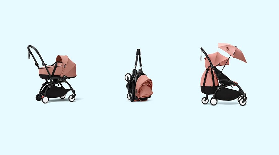 스토 케 신생아 유모차 활용 예시 이미지
