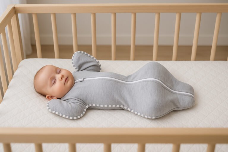 swaddleup basic pose baby crib